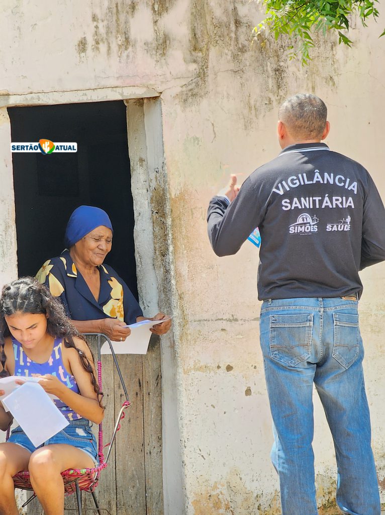 Iniciativa conjunta da Prefeitura de Simões promove conscientização e limpeza no povoado Monte Santo.