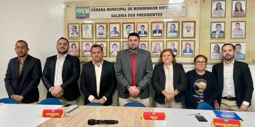 Vereadores da Câmara de Monsenhor Hipólito