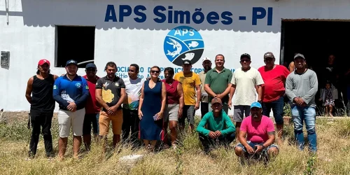 Foto dos Associados da APS em visita prévia do PSI