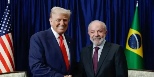 Lula e Trump | Ricardo Stuckert/PR