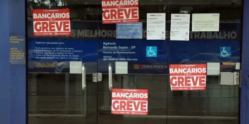 caixa greve